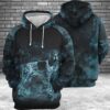 German Shorthaired Pointer Galaxy 3D Printed Hoodie/Zipper Hoodie