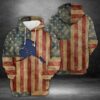 Great Alaska Inside American 3D Printed Hoodie/Zipper Hoodie