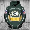 Green Bay Packers 3D Printed Hoodie/Zipper Hoodie