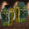 Green Bay Packers 3D Printed Hoodie/Zipper Hoodie