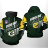 Green Bay Packers NFL Team 3D Printed Hoodie/Zipper Hoodie