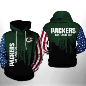 Green Bay Packers NFL Team US 3D Printed Hoodie/Zipper Hoodie