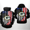 Green Bay Packers NFL US Flag Team 3D Printed Hoodie/Zipper Hoodie