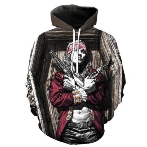 GunsnRoses 3D Printed Hoodie/Zipper Hoodie