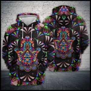 Hamsa Hand 3D Printed Hoodie/Zipper Hoodie