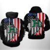Hawaii Rainbow Warriors NCAA US Flag 3D Printed Hoodie/Zipper Hoodie