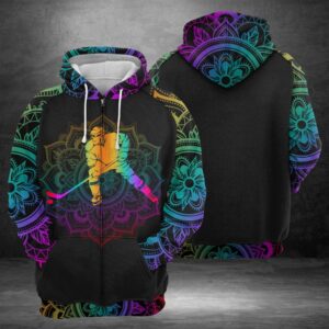 Hockey 3D Printed Hoodie/Zipper Hoodie