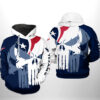 Houston Texans NFL Team Skull 3D Printed Hoodie/Zipper Hoodie