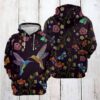 Hummingbird Garden 3D Printed Hoodie/Zipper Hoodie