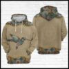 Hummingbird Mandala 3D Printed Hoodie/Zipper Hoodie