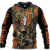 Hunteraholic 3D Printed Hoodie/Zipper Hoodie