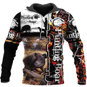 Hunteraholic 3D Printed Hoodie/Zipper Hoodie