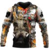 Hunteraholic 3D Printed Hoodie/Zipper Hoodie