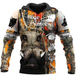 Hunteraholic 3D Printed Hoodie/Zipper Hoodie