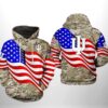 Indiana Hoosiers NCAA US Flag Camo Veteran 3D Printed Hoodie/Zipper Hoodie