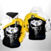 Indiana Pacers NBA Skull Punisher Team 3D Printed Hoodie/Zipper Hoodie