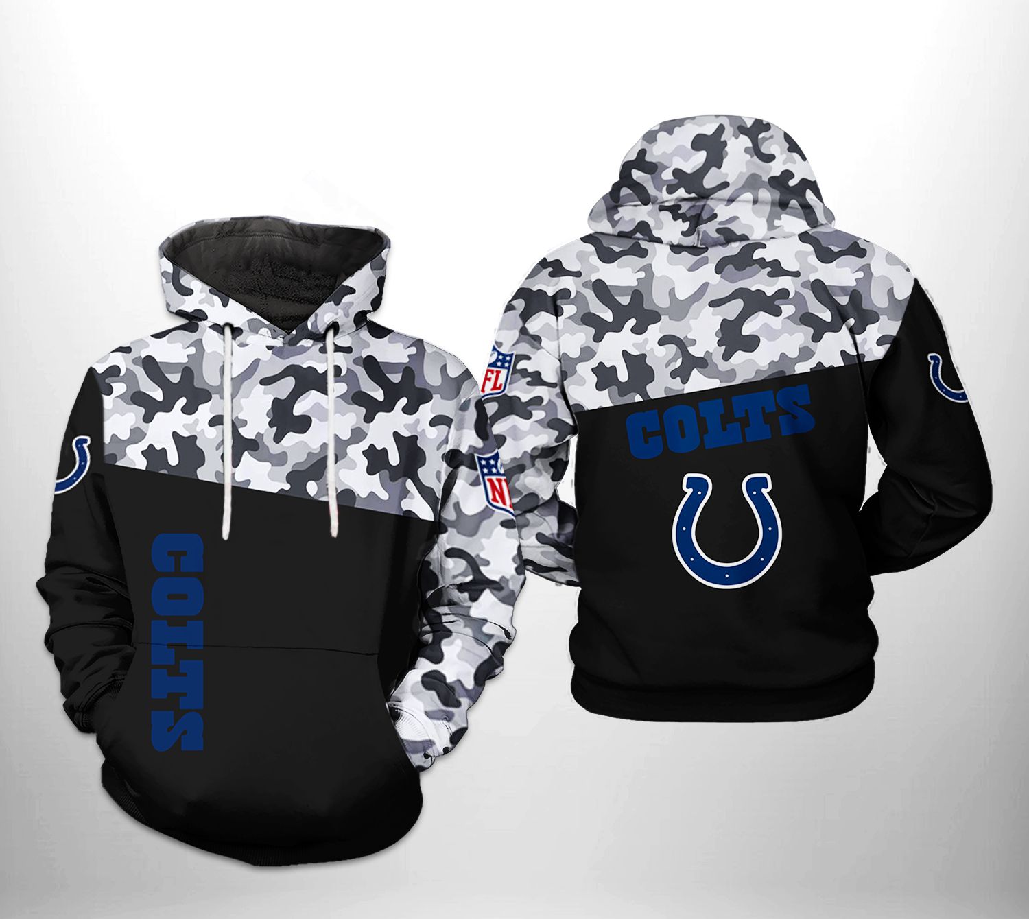 colts camo hoodie