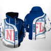 Indianapolis Colts NFL Team 3D Printed Hoodie/Zipper Hoodie