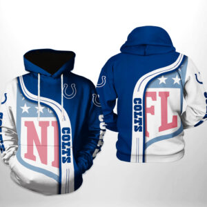 Indianapolis Colts NFL Team 3D Printed Hoodie/Zipper Hoodie