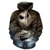 Jack Skellington 3D Printed Hoodie/Zipper Hoodie