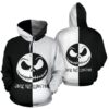 Jack Skellington 3D Printed Hoodie/Zipper Hoodie