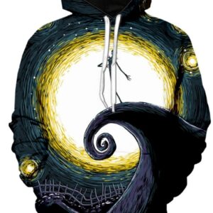 Jack Skellington 3D Printed Hoodie/Zipper Hoodie