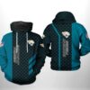 Jacksonville Jaguars NFL 3D Printed Hoodie/Zipper Hoodie