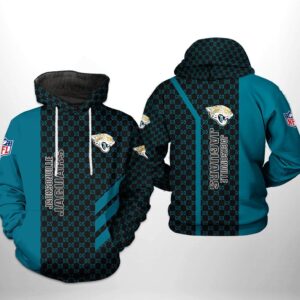 Jacksonville Jaguars NFL 3D Printed Hoodie/Zipper Hoodie