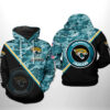 Jacksonville Jaguars NFL Camo Team 3D Printed Hoodie/Zipper Hoodie