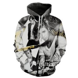 Justin Bieber 3D Printed Hoodie/Zipper Hoodie