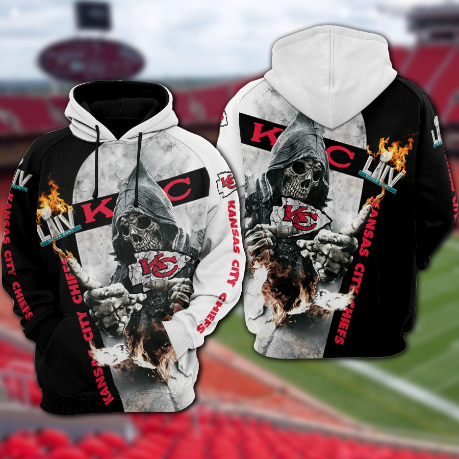 chiefs zip up hoodie