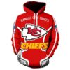 Kansas City Chiefs 3D Printed Hoodie/Zipper Hoodie