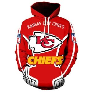 Kansas City Chiefs 3D Printed Hoodie/Zipper Hoodie