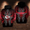 Kansas City Chiefs 3D Printed Hoodie/Zipper Hoodie