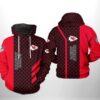 Kansas City Chiefs NFL 3D Printed Hoodie/Zipper Hoodie