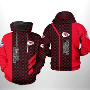 Kansas City Chiefs NFL 3D Printed Hoodie/Zipper Hoodie