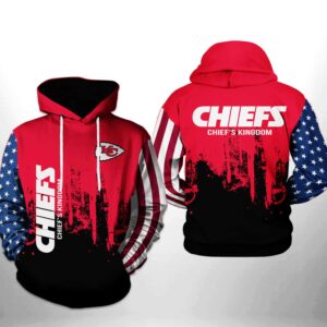 Kansas City Chiefs NFL Team US 3D Printed Hoodie/Zipper Hoodie