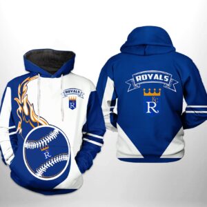 Kansas City Royals MLB Classic 3D Printed Hoodie/Zipper Hoodie