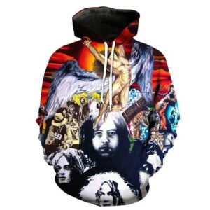 Led Zeppelin 3D Printed Hoodie/Zipper Hoodie