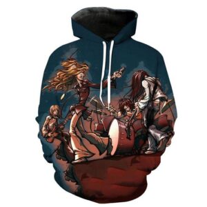 Led Zeppelin 3D Printed Hoodie/Zipper Hoodie