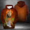 Lion And 3D Printed Hoodie/Zipper Hoodie