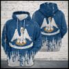 Louisiana Flag 3D Printed Hoodie/Zipper Hoodie