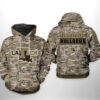 Louisiana Tech Bulldogs NCAA Camo Veteran 3D Printed Hoodie/Zipper Hoodie