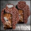 Love Giraffe 3D Printed Hoodie/Zipper Hoodie