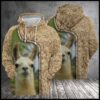 Love Llama 3D Printed Hoodie/Zipper Hoodie