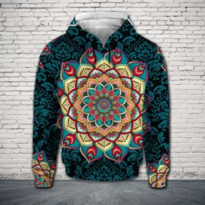 Mandala Beauty 3D Printed Hoodie/Zipper Hoodie
