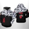 Miami Heat NBA Camo Veteran Team 3D Printed Hoodie/Zipper Hoodie
