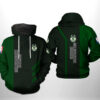 Milwaukee Bucks NBA 3D Printed Hoodie/Zipper Hoodie