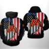 Minnesota Golden Gophers NCAA US Flag 3D Printed Hoodie/Zipper Hoodie