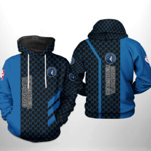 Minnesota Timberwolves NBA 3D Printed Hoodie/Zipper Hoodie